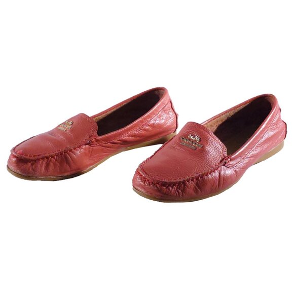 Coach Opal Pebble Grain Leather Driving Shoes - Picture 4 of 8